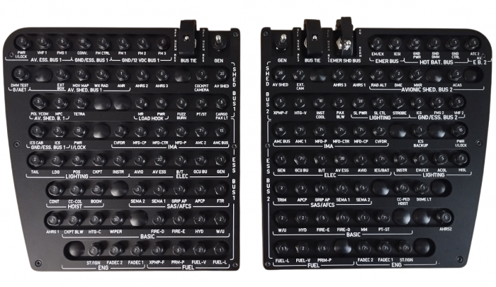 Set di 2 pannelli di interruzione H145